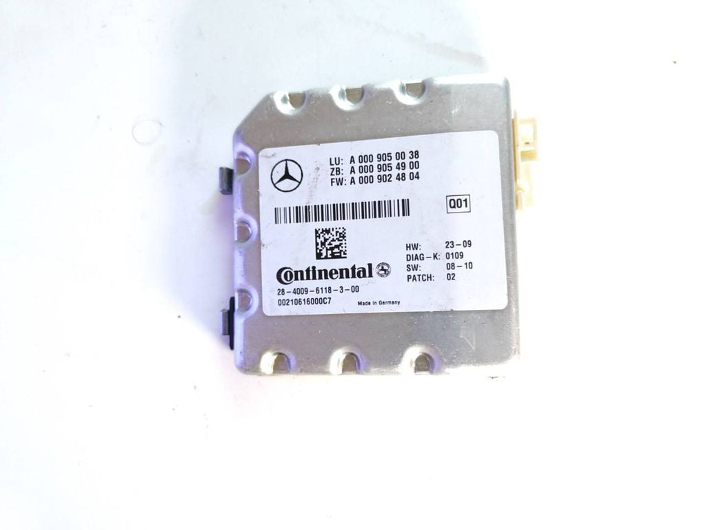 Mercedes-Benz C W204 2012 windscreen camera A0009050038 