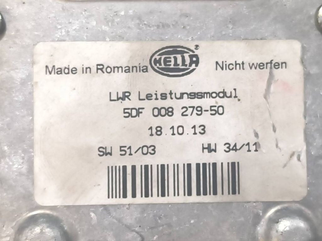 Mercedes-Benz E W211 2004 headlight ballast module igniter xenon 5DF00827950