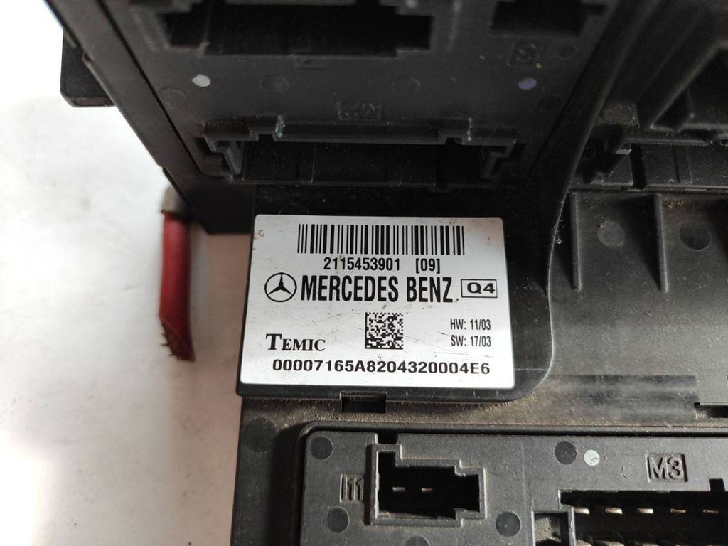 Mercedes-Benz E W211 2004 Diesel SAM control unit 2115453901 