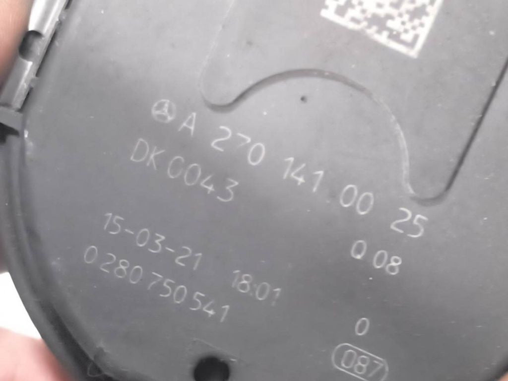 Mercedes-Benz B W246 W242 2018 throttle body valve A2701410025 