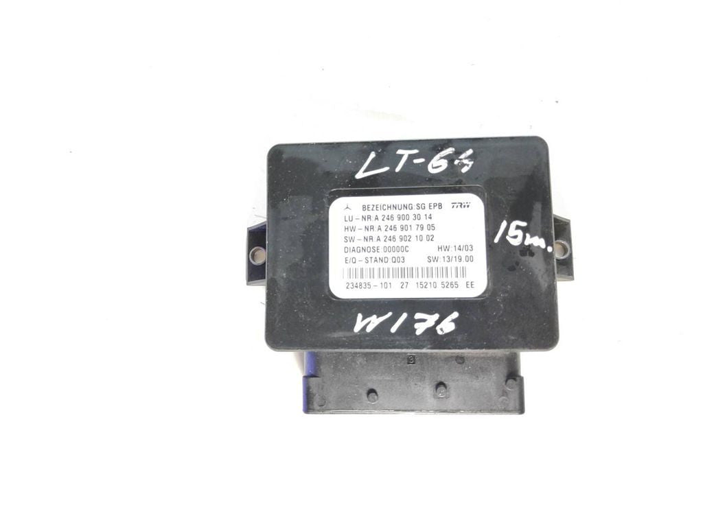 Mercedes-Benz B W246 W242 2013 Hand brake control module A2469003014 