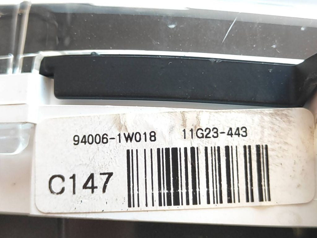 KIA Rio 2012 speedometer instrument cluster 940061W018 