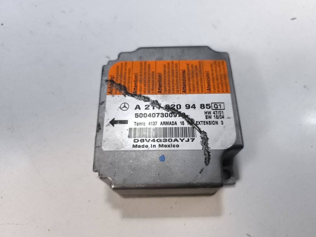 Mercedes-Benz E W211 2002 Control unit module A2118209485 