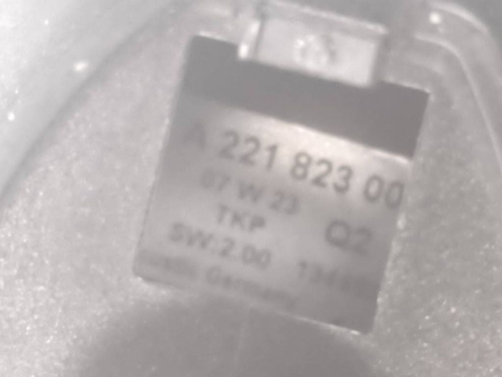 Mercedes-Benz S W221 2007 Phone keyboard A2218230050 