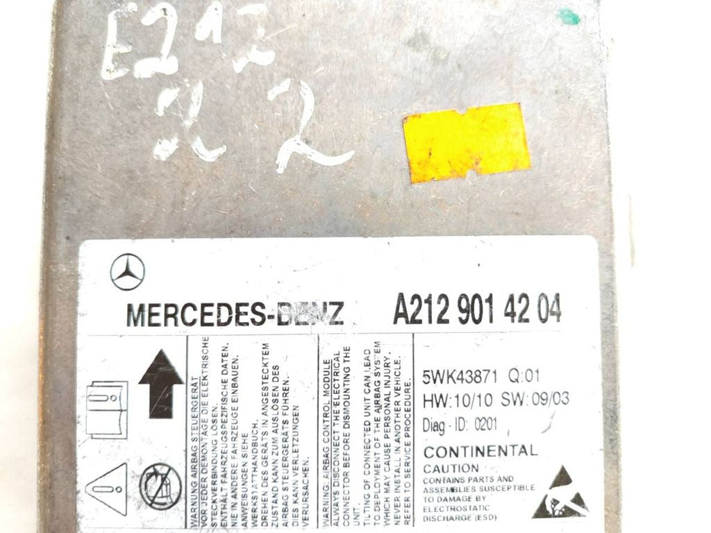Mercedes-Benz E W212 2009 Control unit module A2129014204 