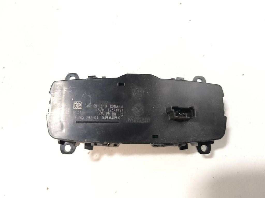 BMW 3 F30 F35 F31 2015 Light switch 9265297 