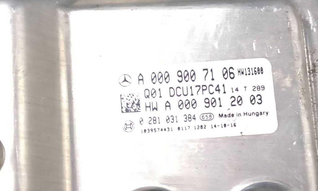 Mercedes-Benz CLS C218 Diesel Adblue control unit A0009007106 