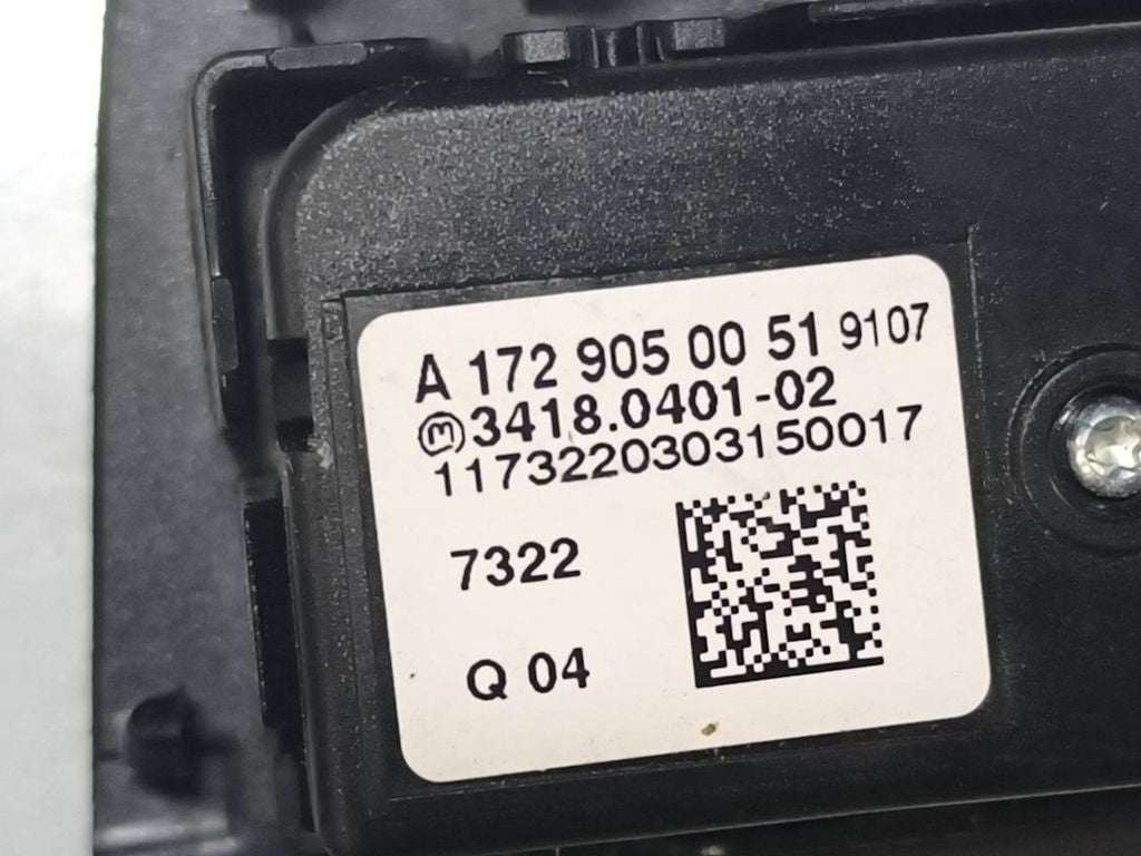 Mercedes-Benz B W246 W242 2013 switch A1729050051 