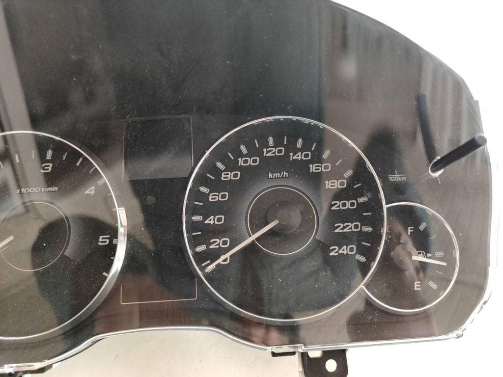 Subaru Outback 2010 speedometer instrument cluster 85002AJ43 