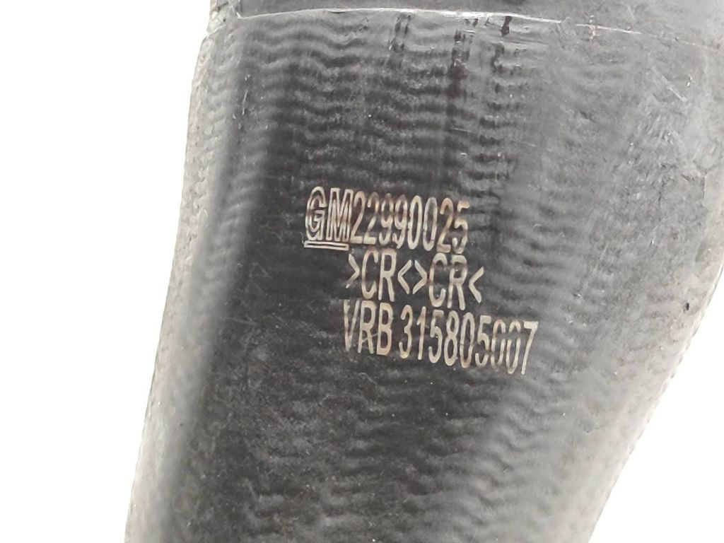 Opel Insignia A 2.0CDTI 2014 Diesel intercooler hose pipe 22990025 