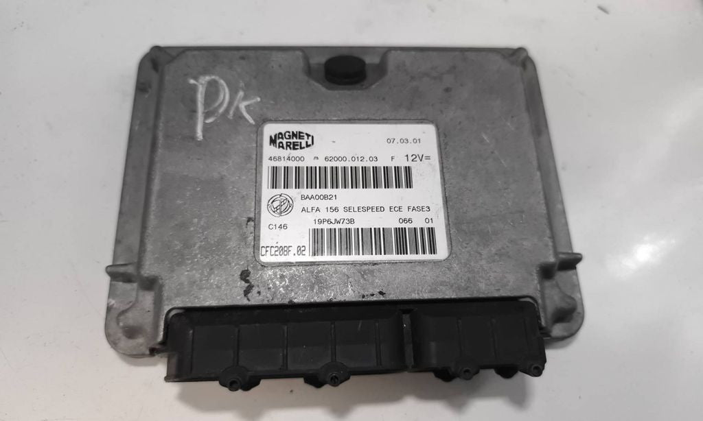 Alfa Romeo 156 2000 Gearbox control unit module 46814000 