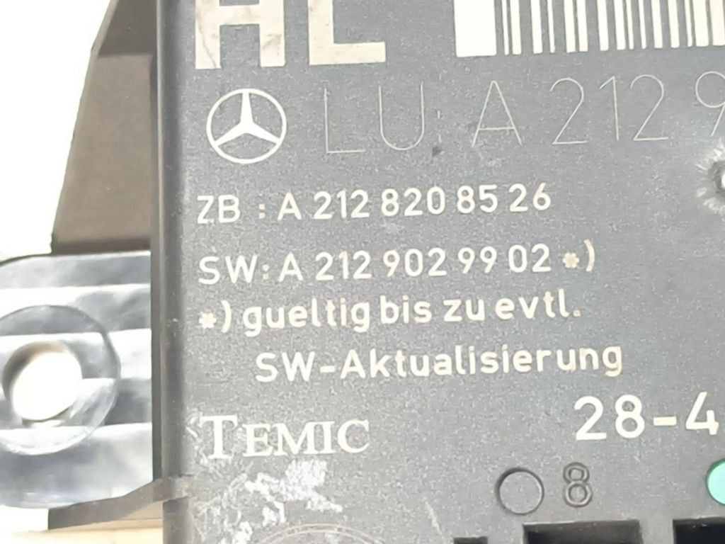 Mercedes-Benz C W204 2013 door control unit module A2128208526 